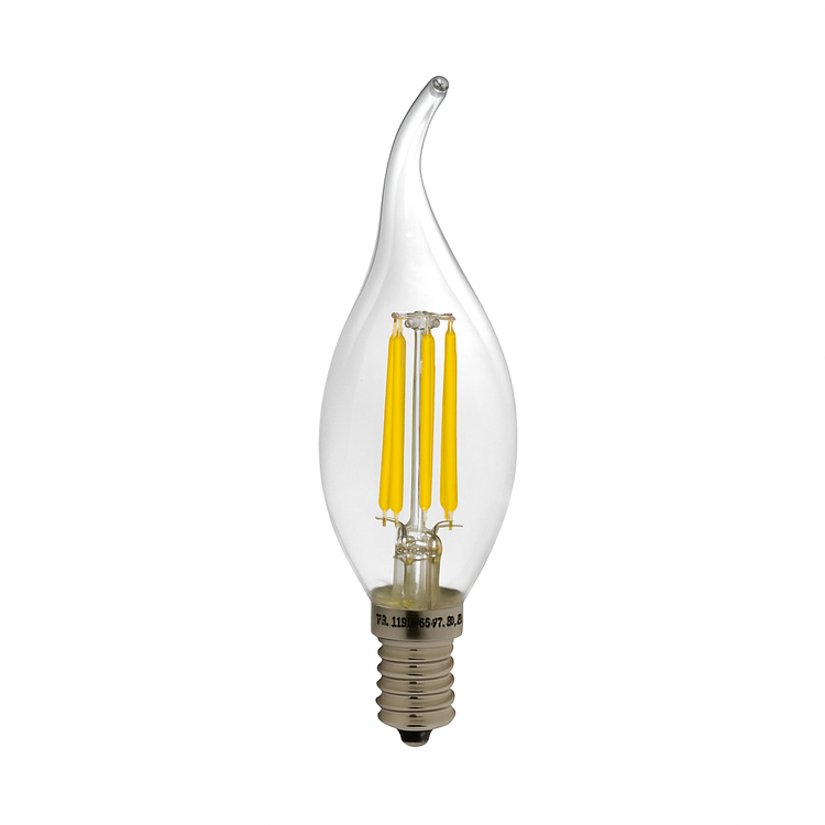 لامپ لوستر فیلامنتی اشکی 6 وات