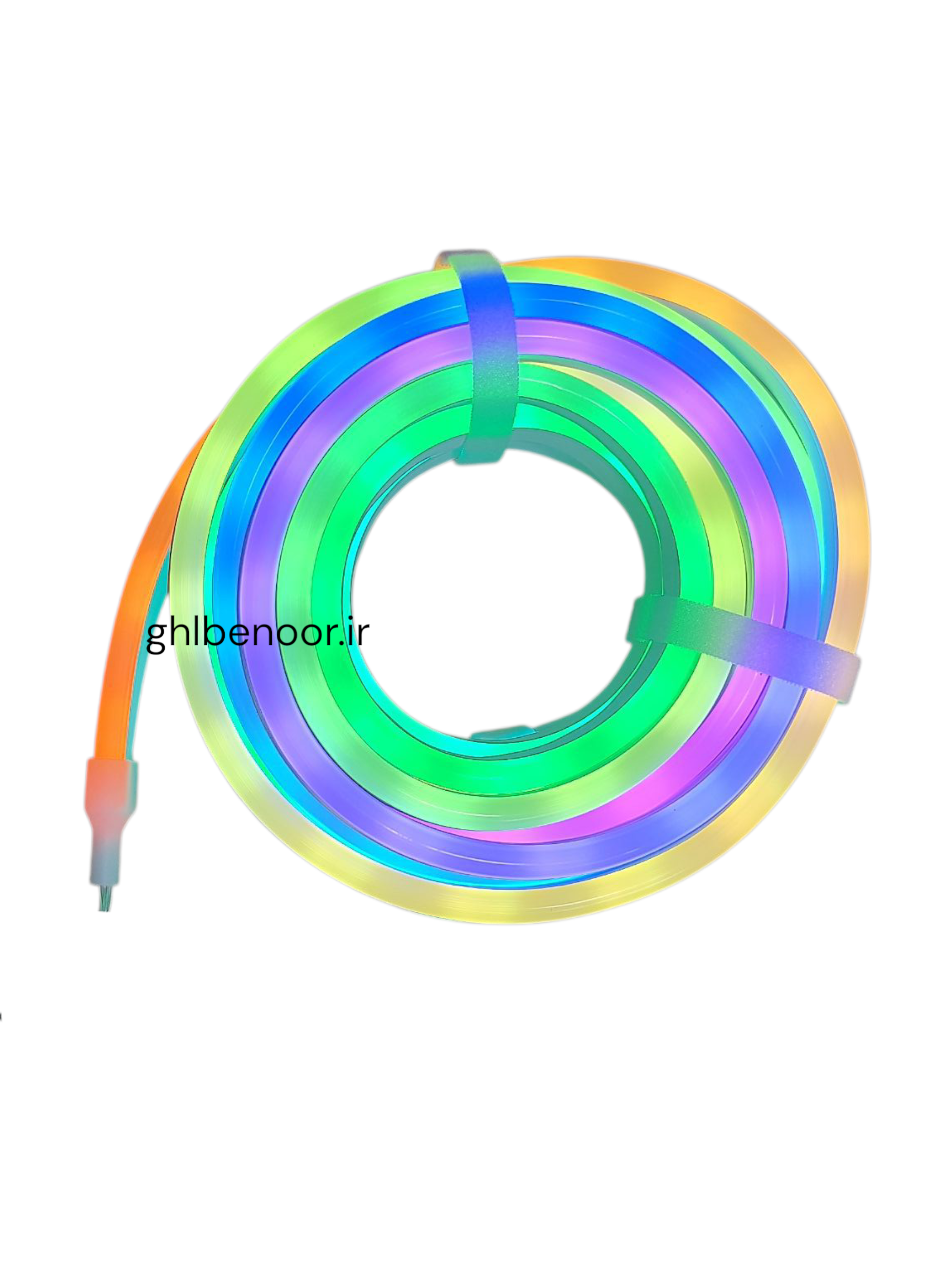 ریسه نئون فلکسی RGB برنامه پذیر حساس به صدا و رونده
