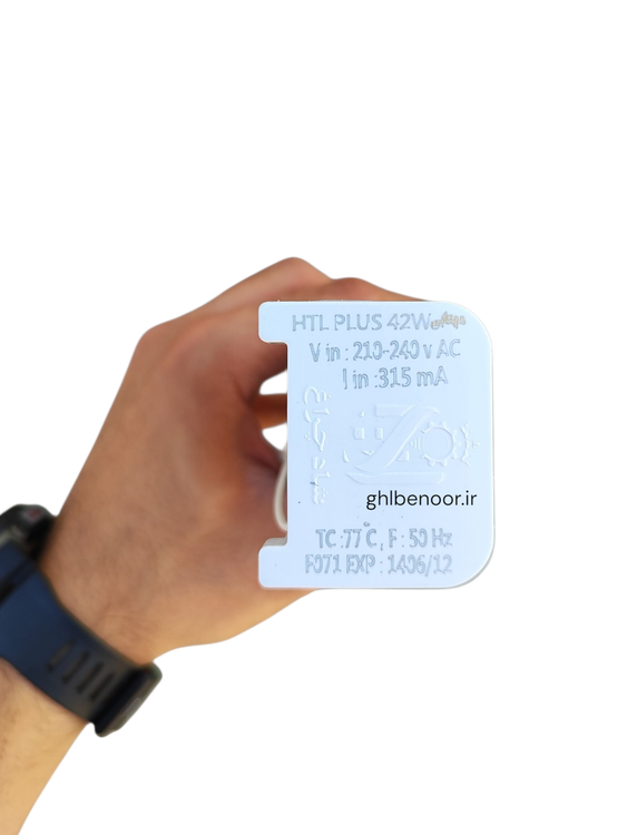 براکت مهتابی ال ای دی ۴۲ وات شاهچراغ دو سال گارانتی تعویض