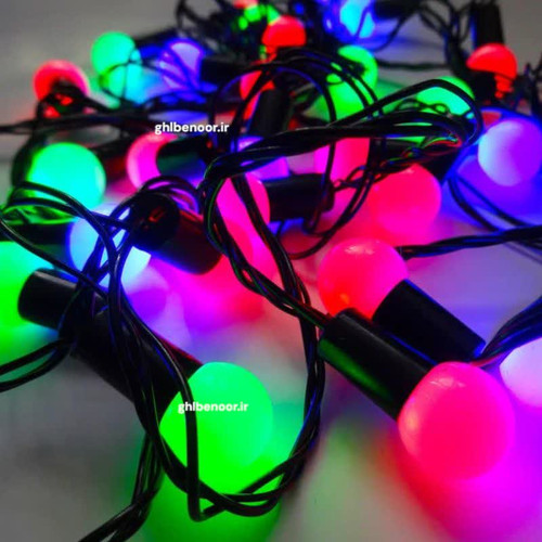 ریسه ال ای دی مدل فندقی RGB طول 5 متر