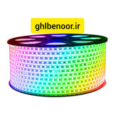 ریسه شلنگی RGB مدل 5050ظرفیت 100 متر با ریموت کنترلی
